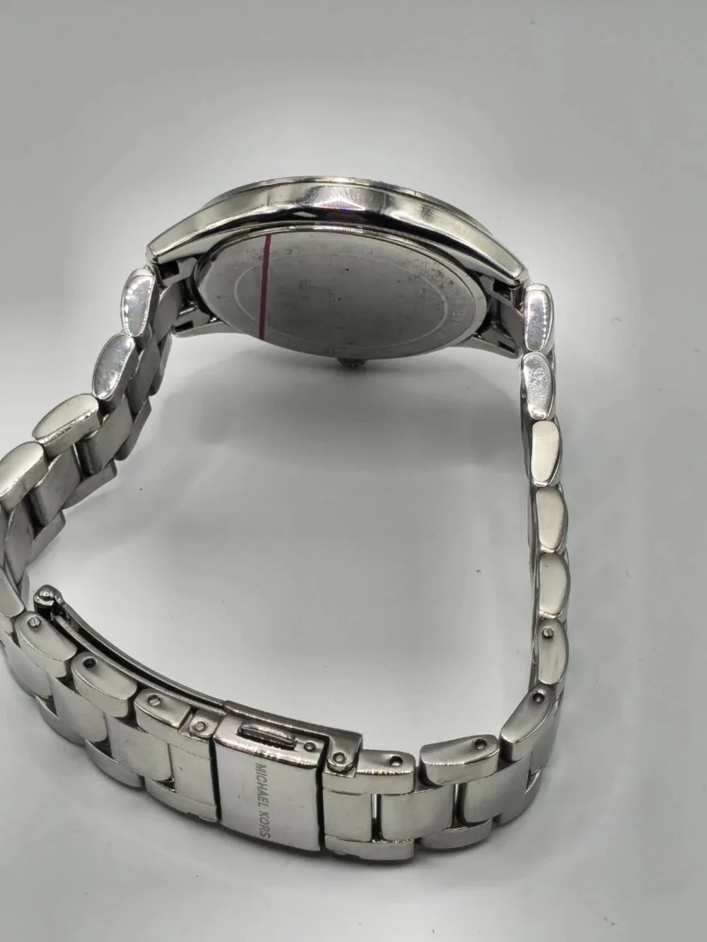Michael Kors Mini Lauryn Women's Silver-Tone Watch MK3900 33mm